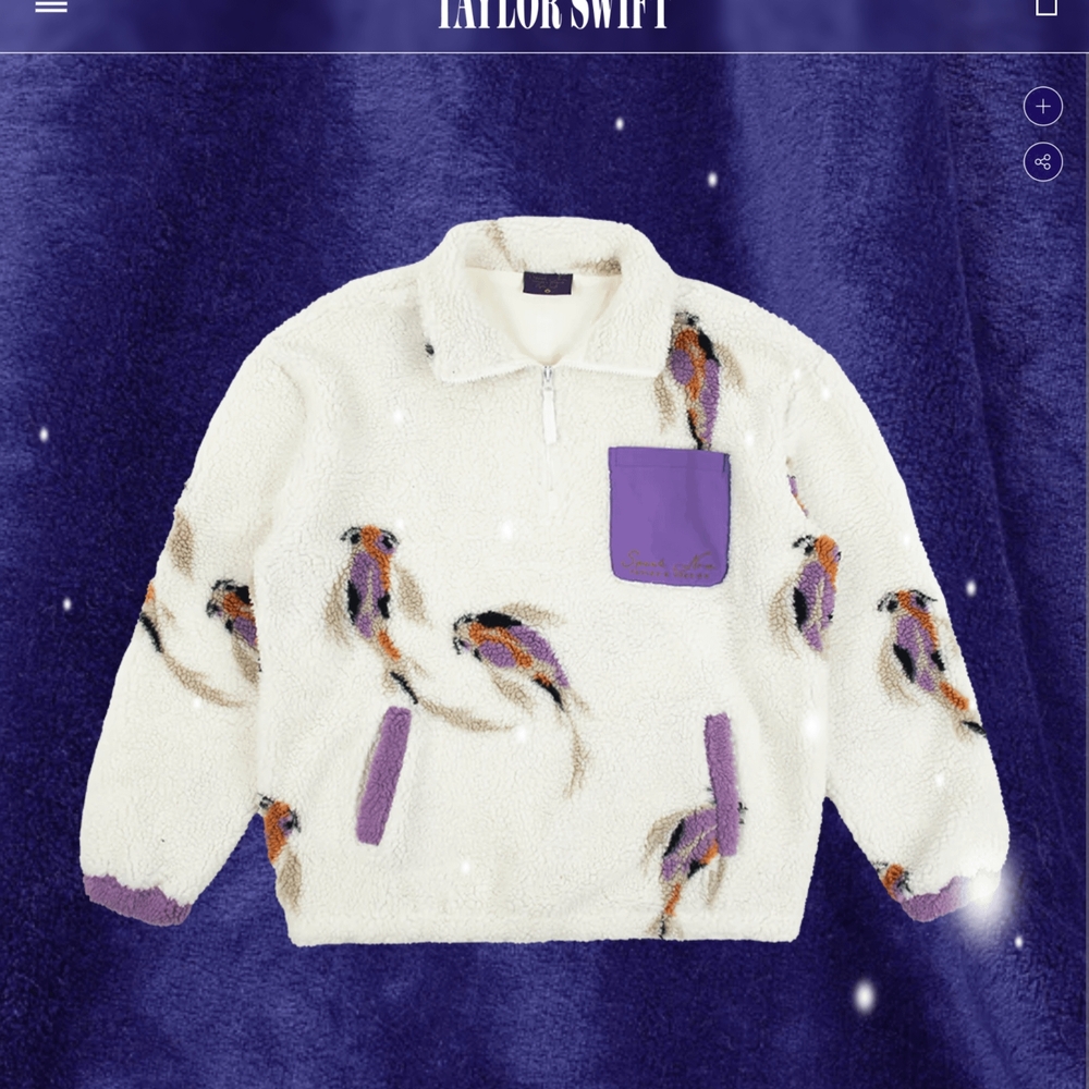 Cozy Koi Fish Speak Now Sherpa
